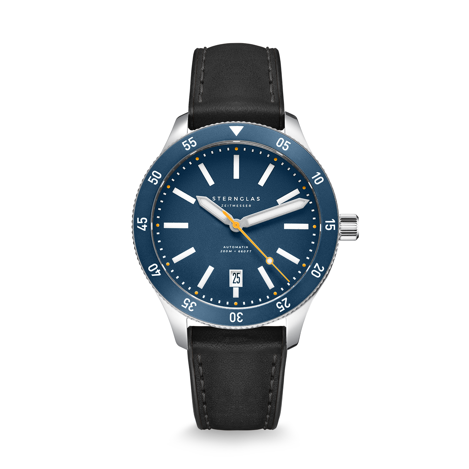MARUS 2.0 Edition Küste dunkelblau silber / Hybrid 20 schwarz