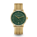 NAOS Automatik dark green gold / SuperSlim 20 gold