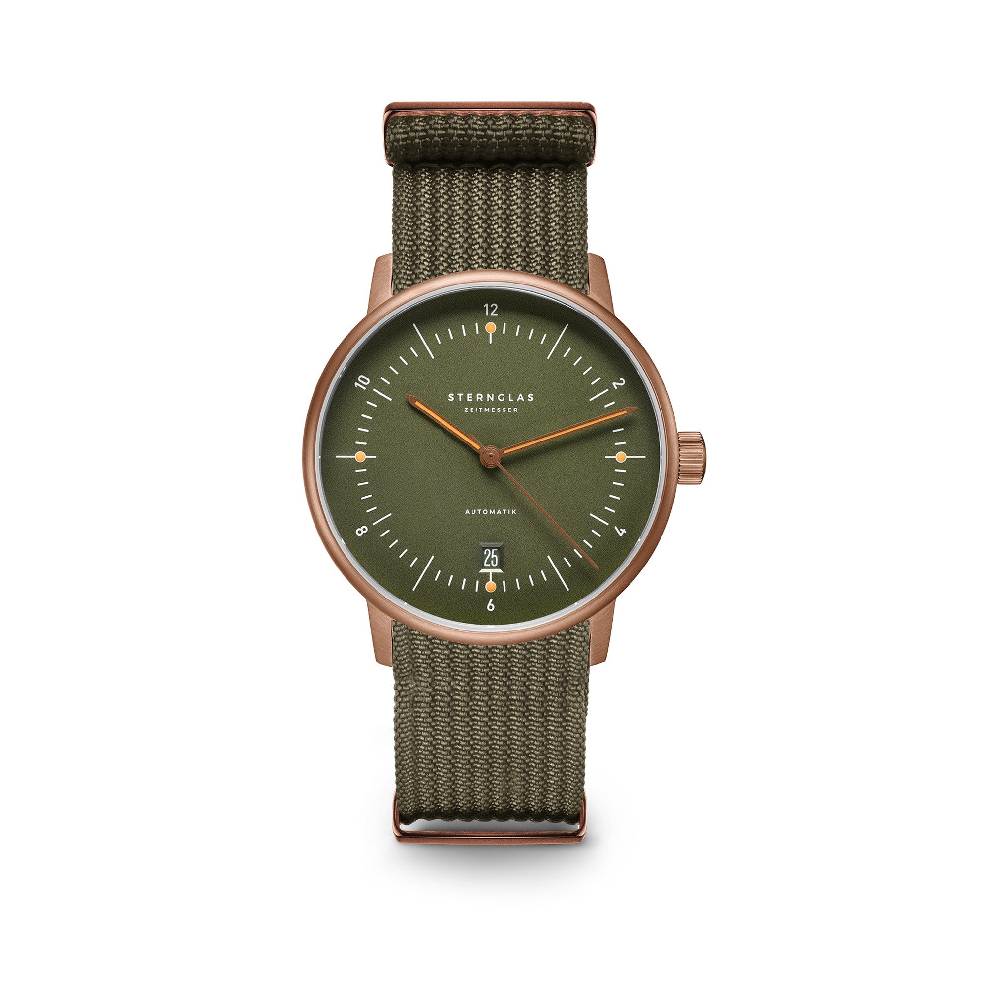 NAOS Automatik dark green bronze / Field 20 green
