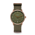 NAOS Automatik dark green bronze / Field 20 green