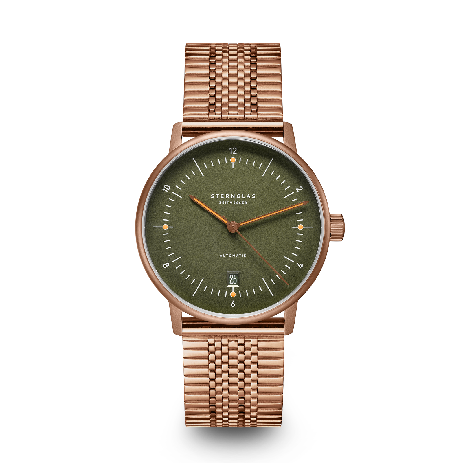 NAOS Automatik dark green bronze / SuperSlim 20 bronze