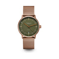 NAOS Automatik dark green bronze / Milanaise 20 bronze