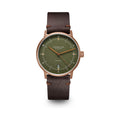 NAOS Automatik dark green bronze / Vintage 20 mocha