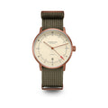 NAOS Automatik Bronze Alabaster 38mm / Field green