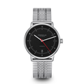 NAOS Automatik black-red silver / SuperSlim 20 silver