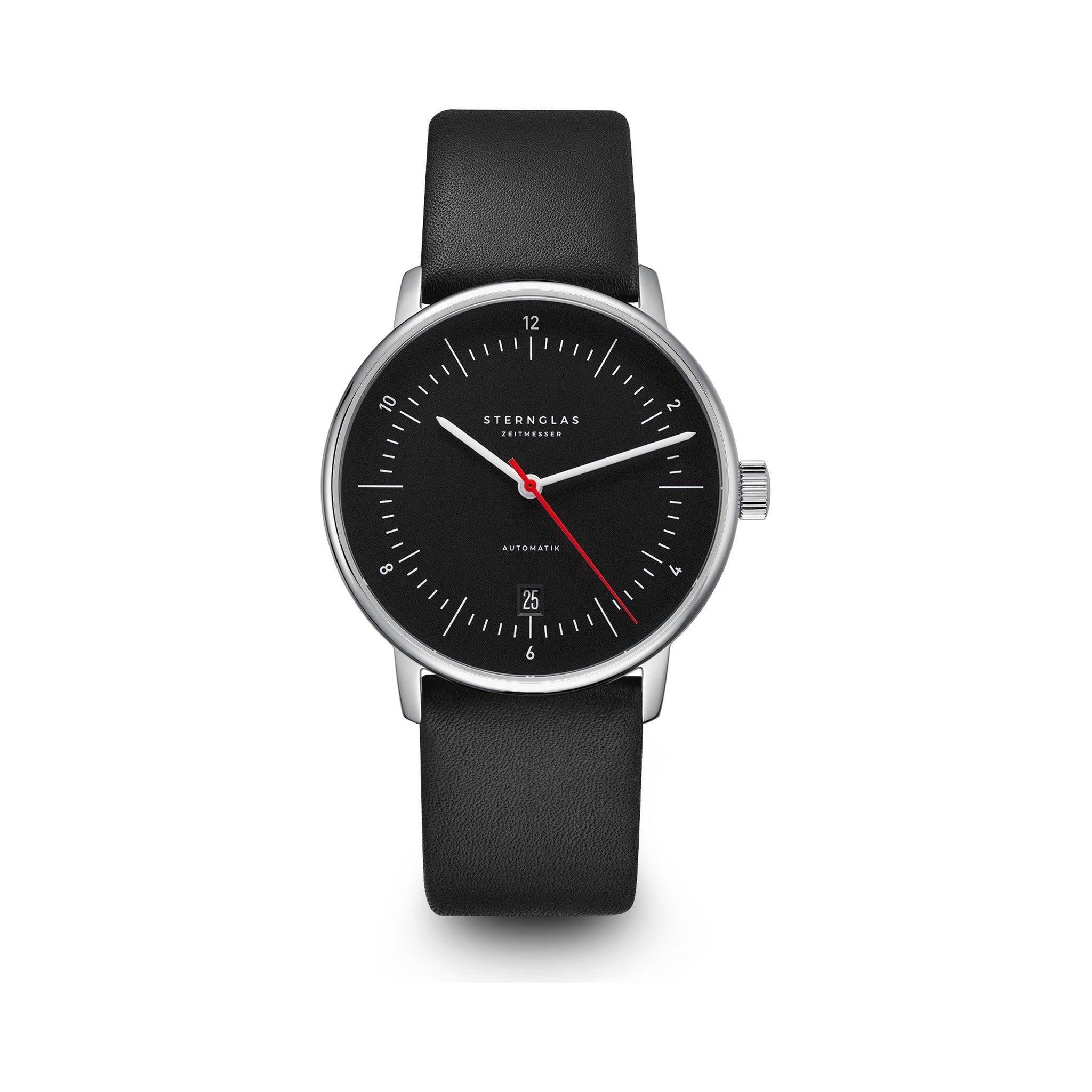 NAOS Automatik black-red silver / Premium 20 black