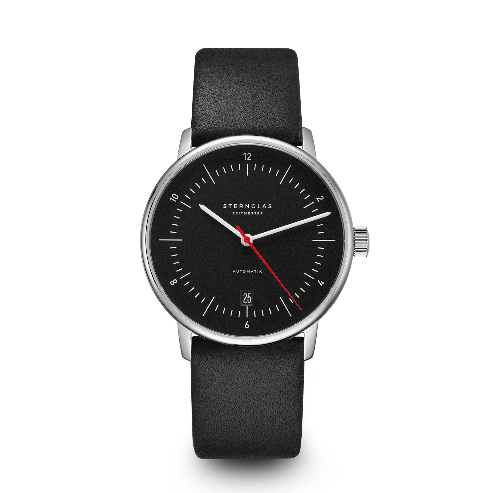 NAOS Automatik black-red silver / Premium 20 black
