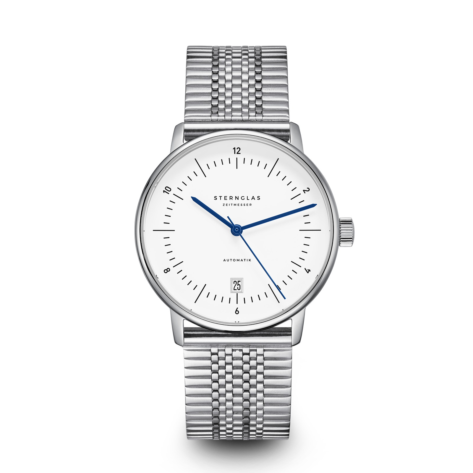 NAOS Automatik white silver / SuperSlim 20 silver