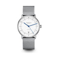 NAOS Automatik white silver / Milanaise 20 silver