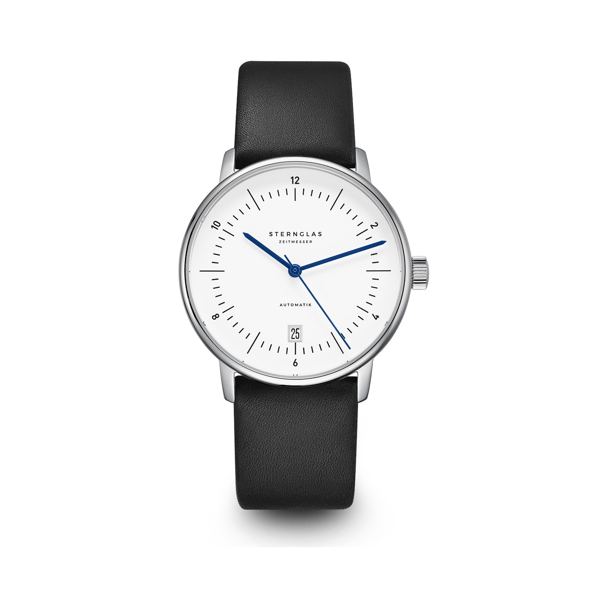 NAOS Automatik white silver / Premium 20 black