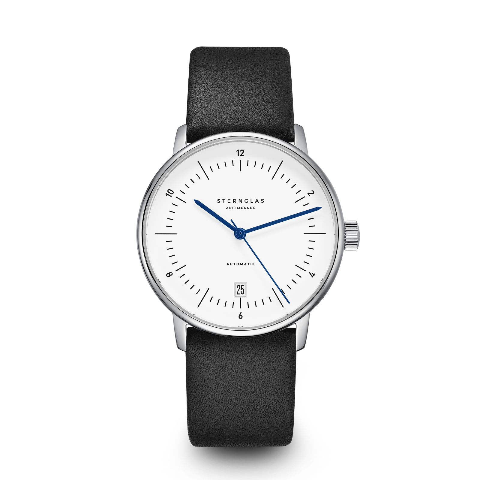 NAOS Automatik white silver / Premium 20 black