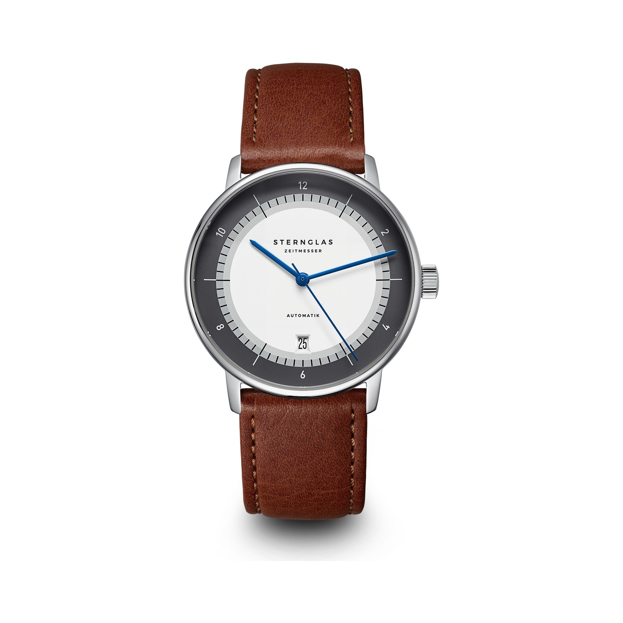 NAOS automatic Edition 60 grey silver / Modena 20 brown
