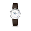 NAOS XS Automatik silver / Klassik 16 dark brown