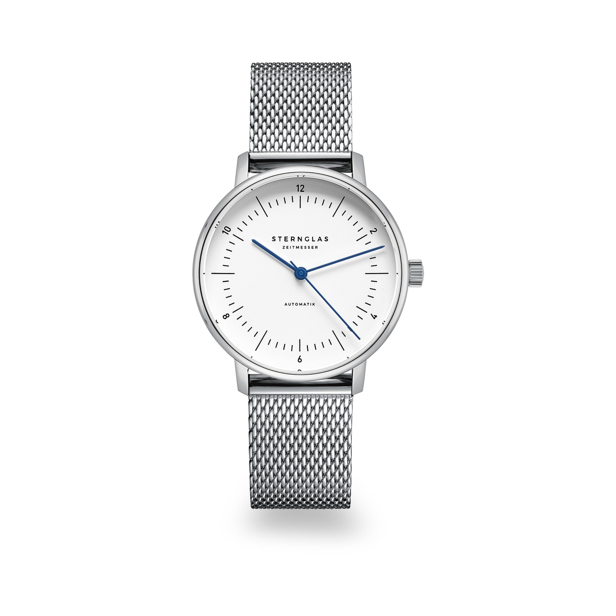 NAOS XS Automatik silver / Milanaise 16 silver