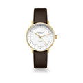 NAOS XS Automatik gold / Klassik 16 dark brown