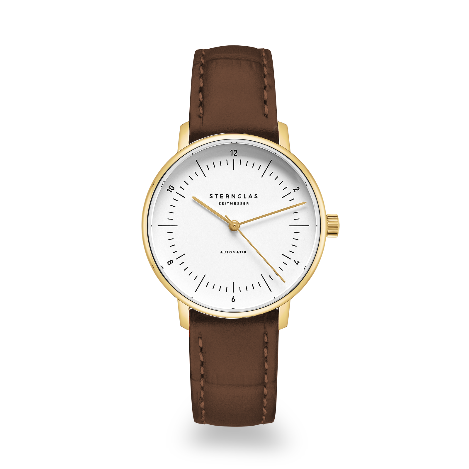 NAOS XS Automatik gold / Noble 16 dark brown