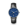 NAOS Pro GMT Automatic dark blue silver / Bridle 20 black