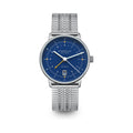 NAOS Pro GMT Automatic dark blue silver / SuperSlim 20 silver