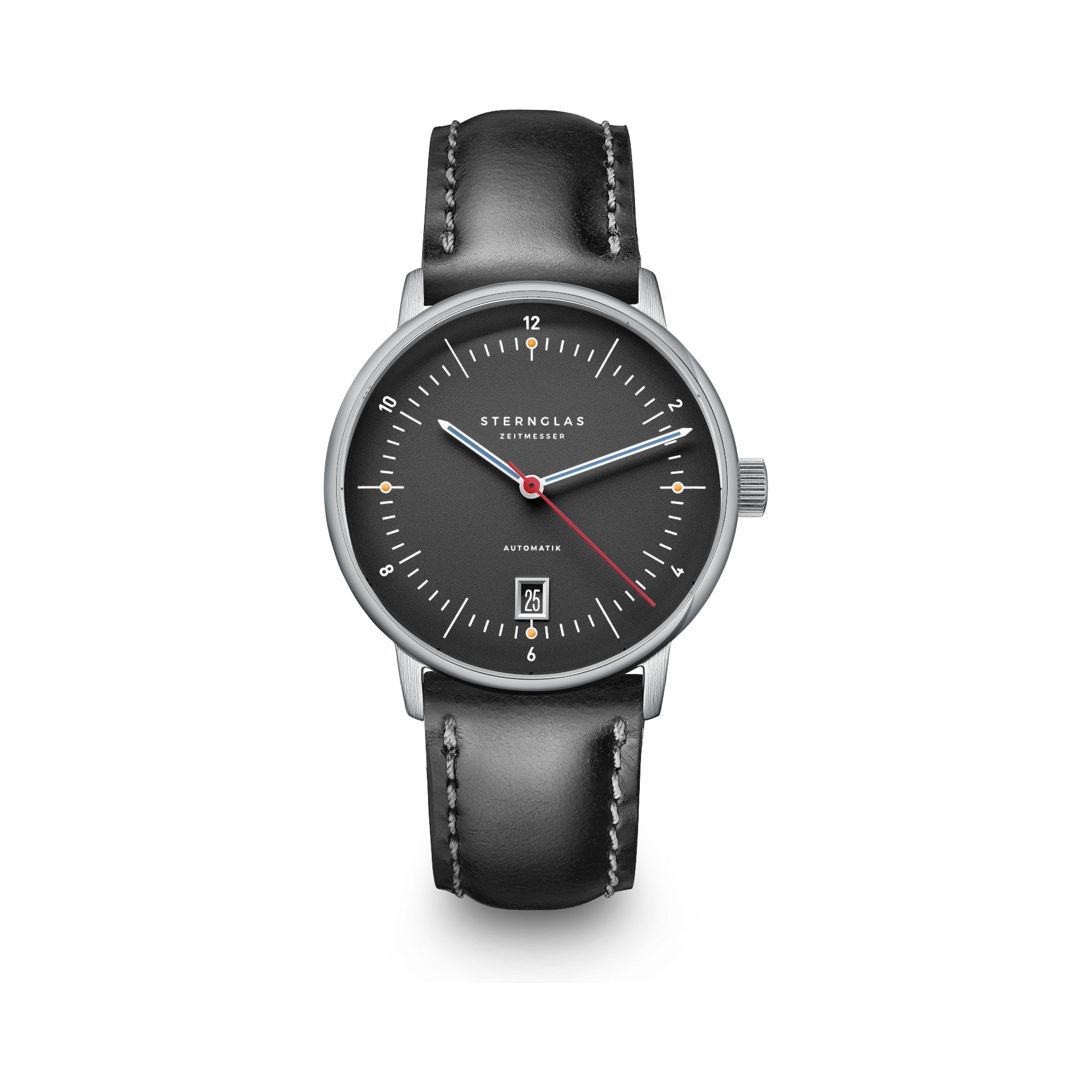 NAOS PRO Automatik anthracite silver / Bridle 20 black