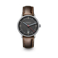 NAOS PRO Automatik anthracite silver / Bridle 20 dark brown
