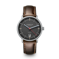 NAOS PRO Automatik anthracite silver / Bridle 20 dark brown