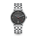 NAOS PRO Automatik  anthracite silver / link bracelet 20 silver