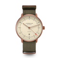 NAOS XL Automatik Bronze Alabaster 42mm / Field green