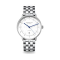 NAOS XL Automatic white silver / metal strap 20