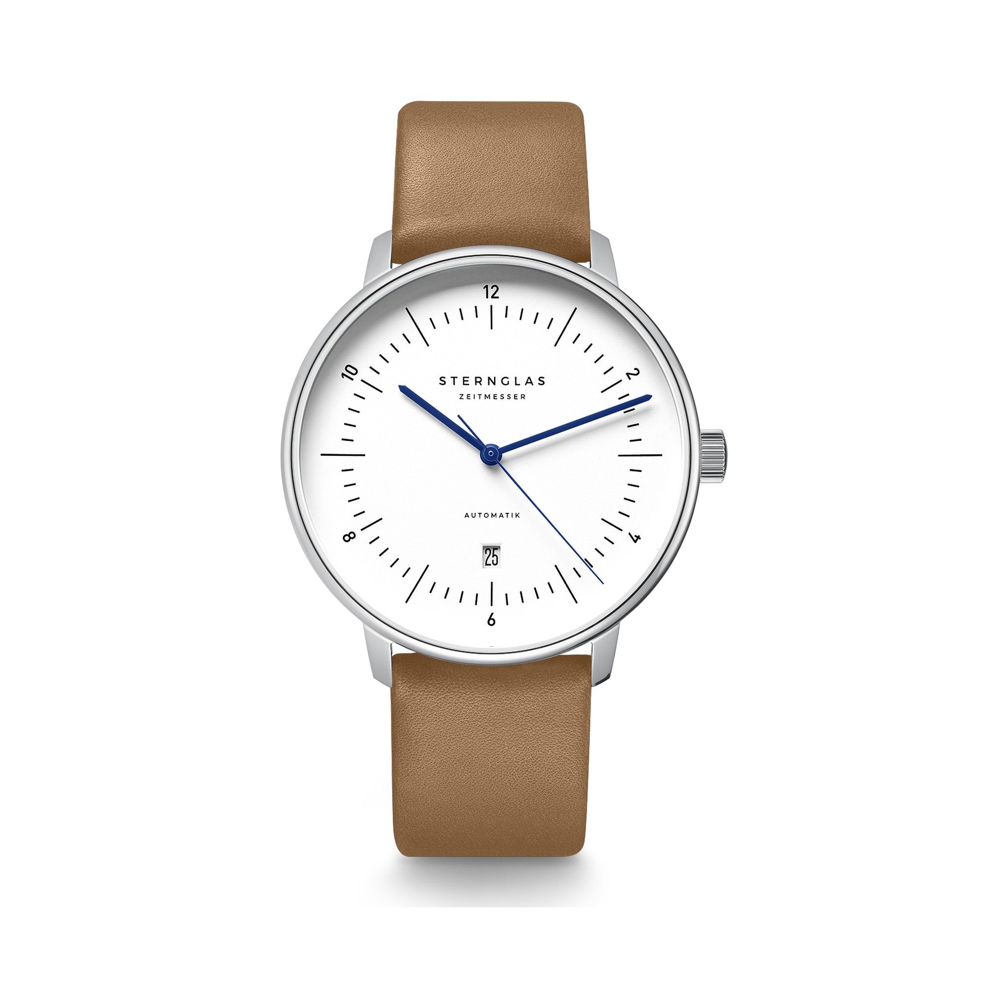 NAOS XL Automatic white silver / Premium 20 brown