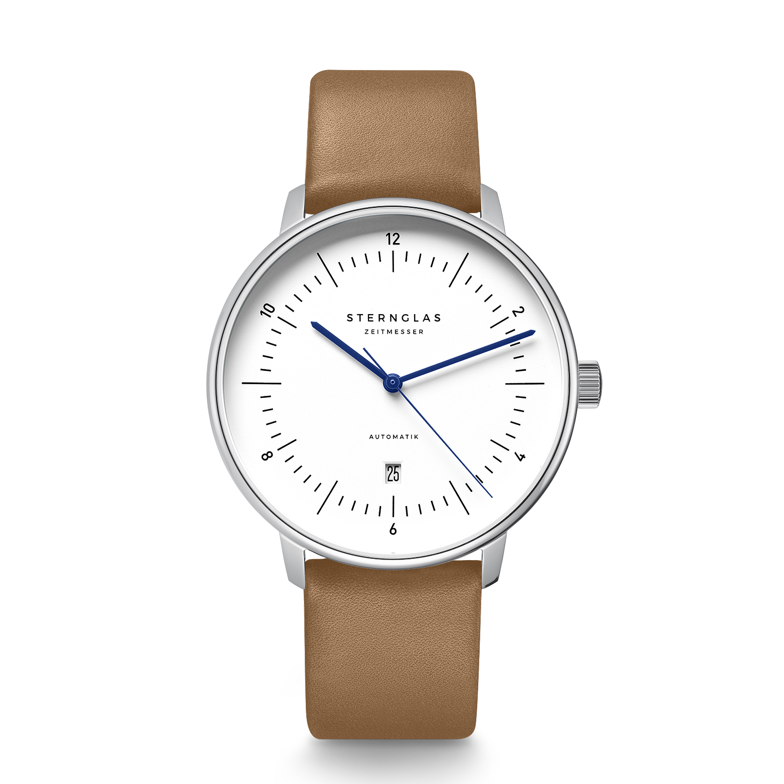 NAOS XL Automatic white silver / Premium 20 brown