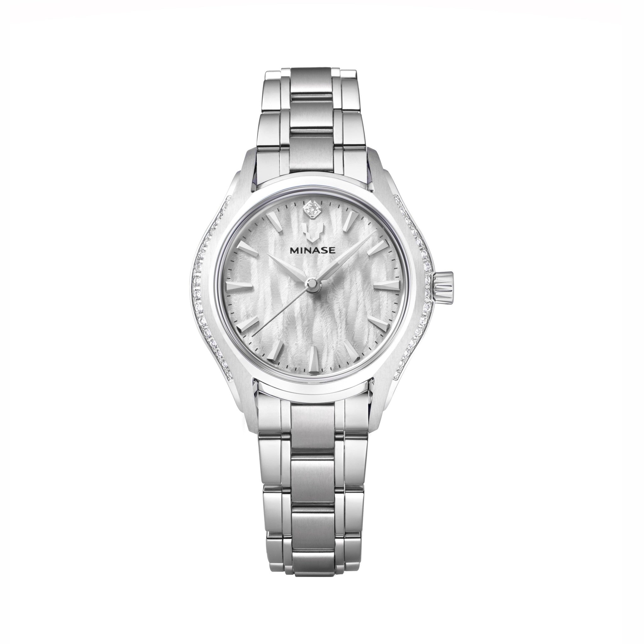 Luna Arch Bracelet Model "Stone-clamped (Diamond)" [UG01-M01NWH-SSBD]