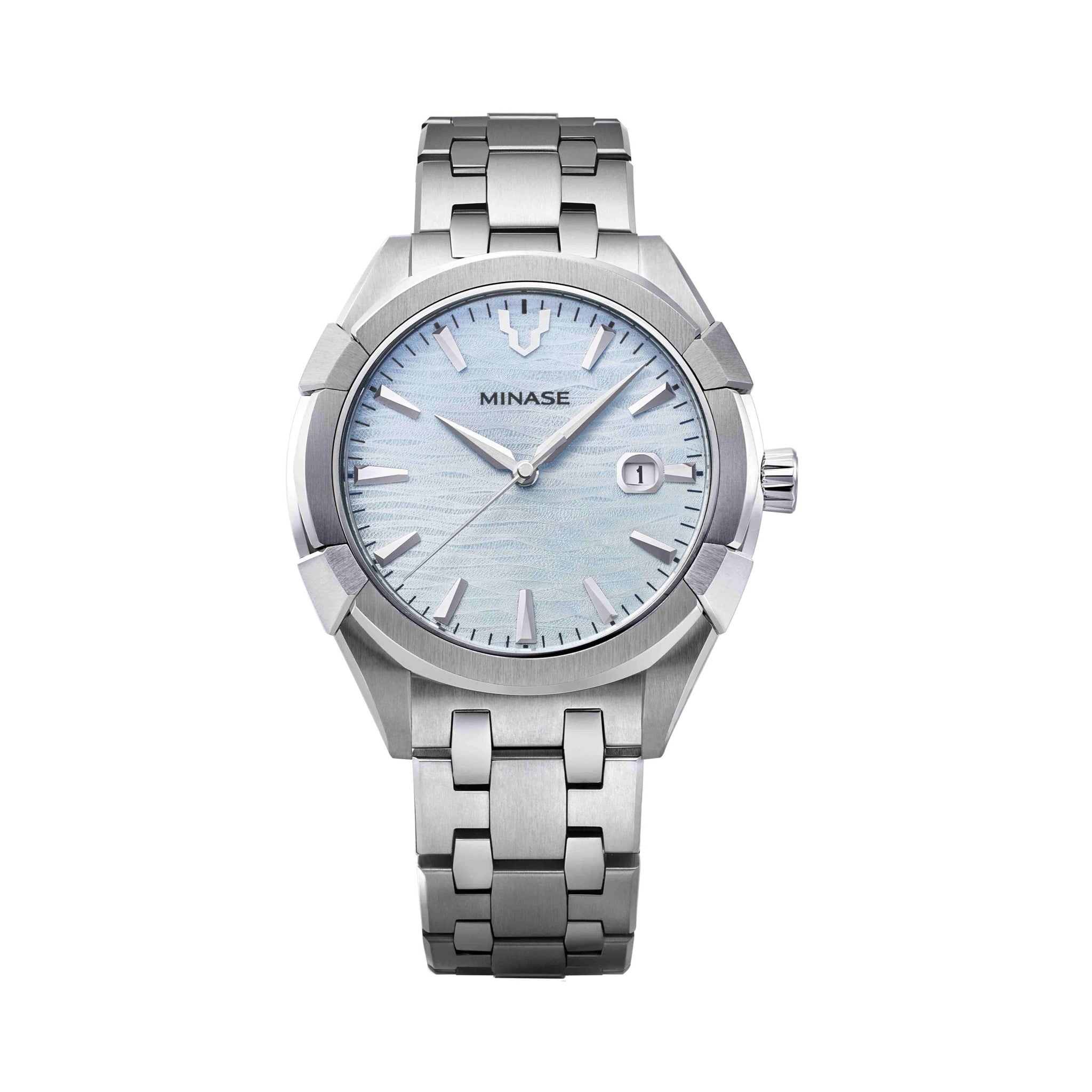 Uruga 42 "ICE BLUE" Bracelet Model [UG03-M01NIB-SSB]