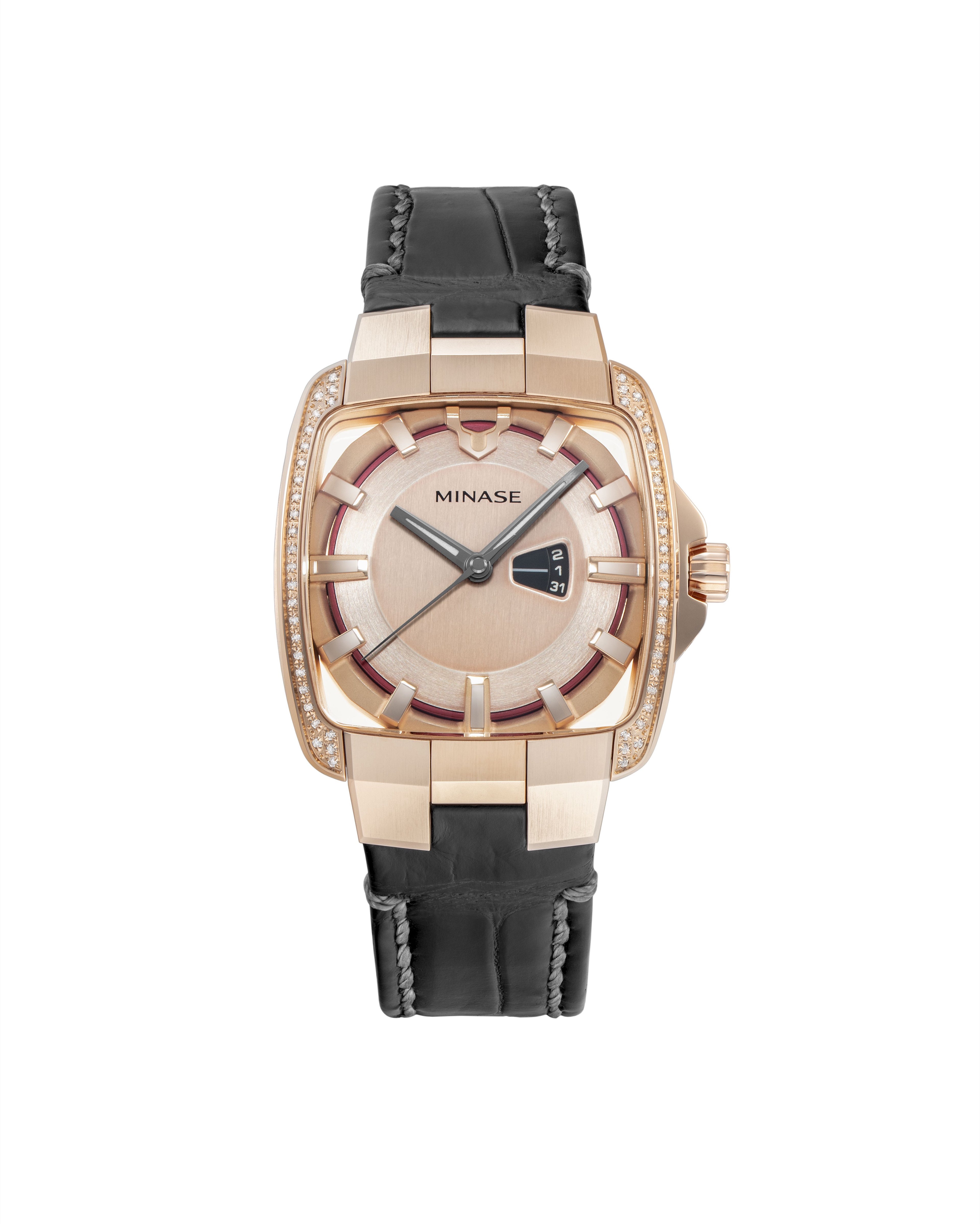 HORIZON Mid Leather Model Stone-clamped (Diamond) [VM06-C10PDD-KBK]