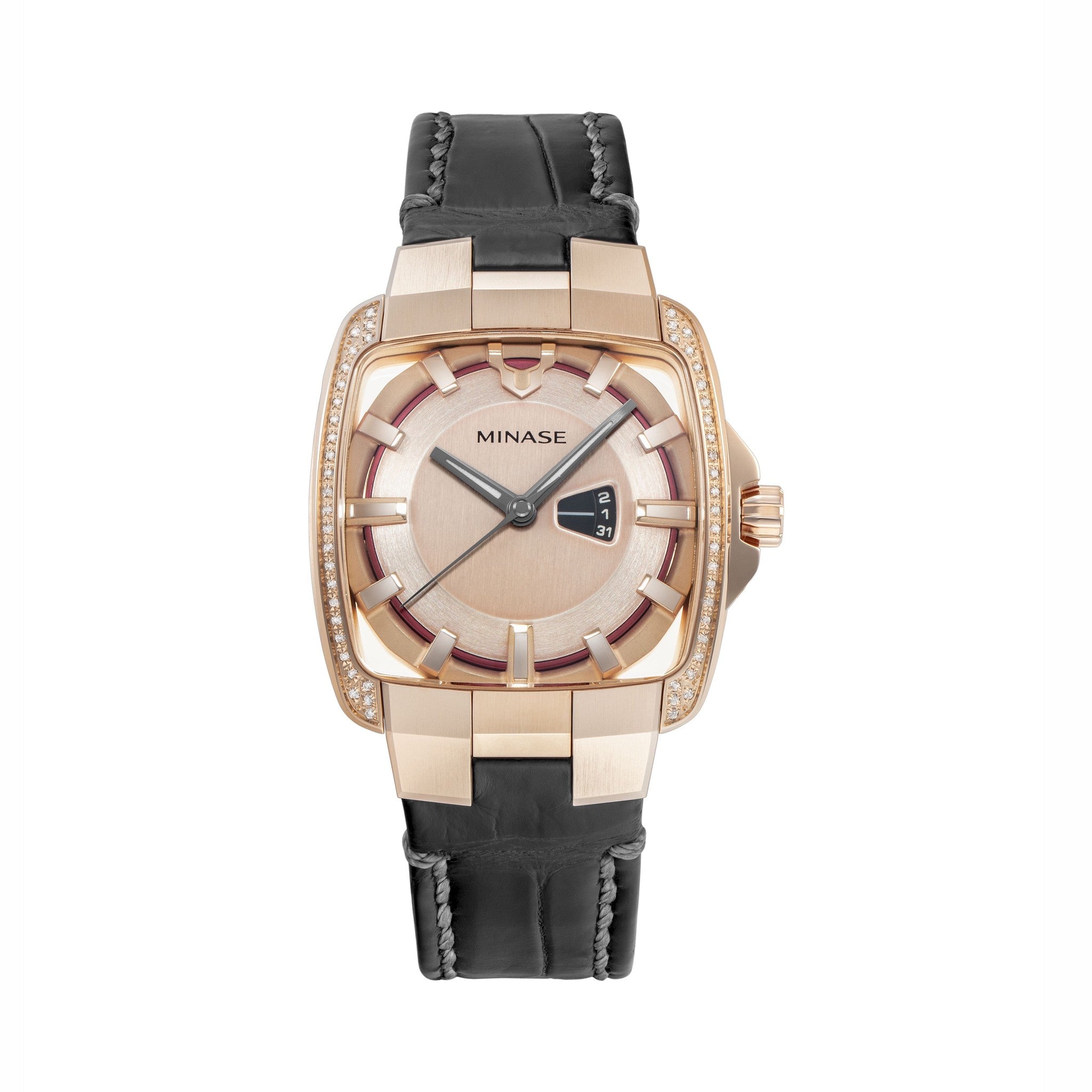 HORIZON Mid Leather Model Stone-clamped (Diamond) [VM06-C10PDD-KBK]