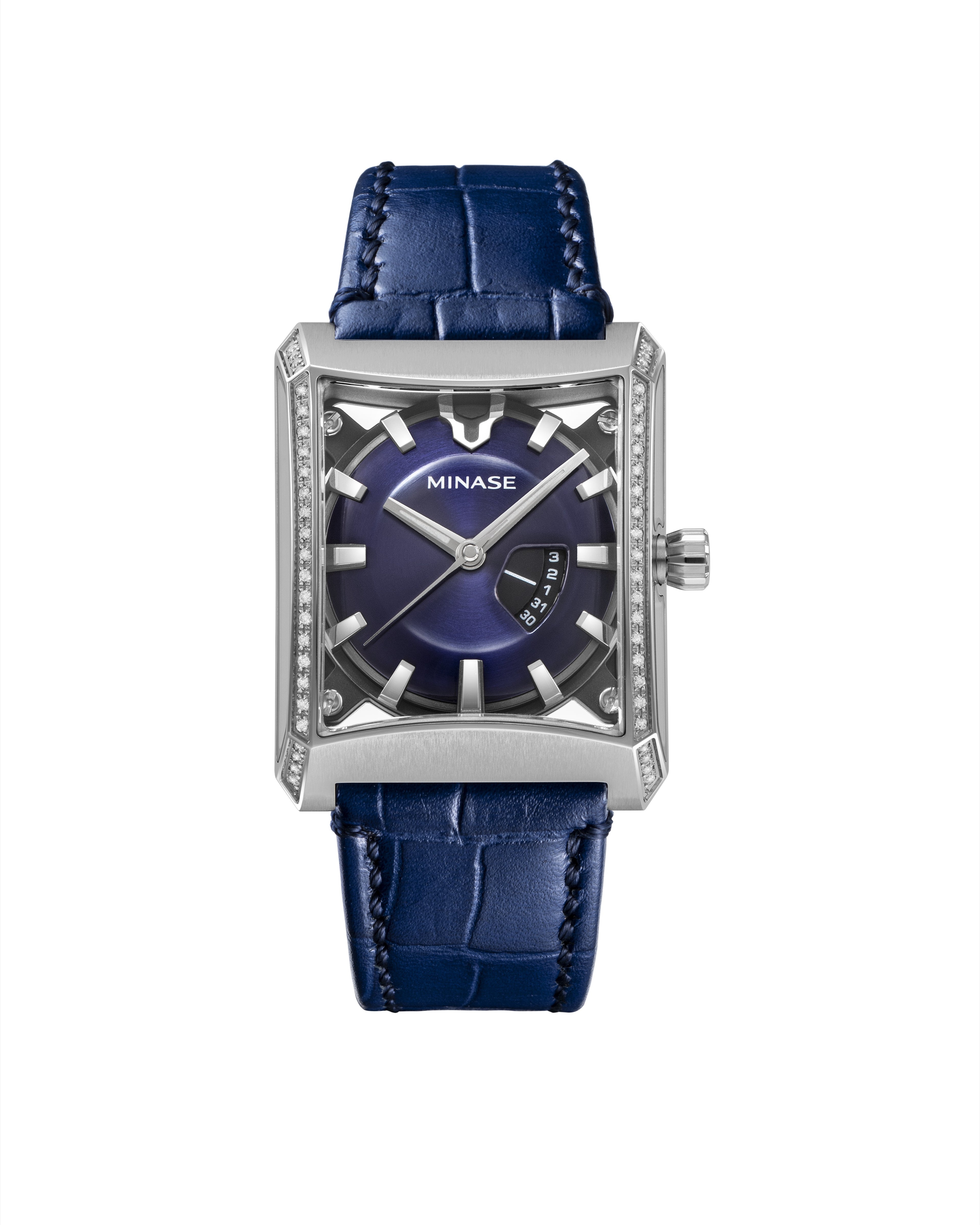 FIVE WINDOWS Mid size Leather Model Stone-clamped (Diamond) [VM07-C06SDD]