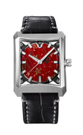 Urushi Series MAKI-E “FIVE WINDOWS Mid ~Nagare Sakura” Leather model [VM07-CBKMA6-SSD]