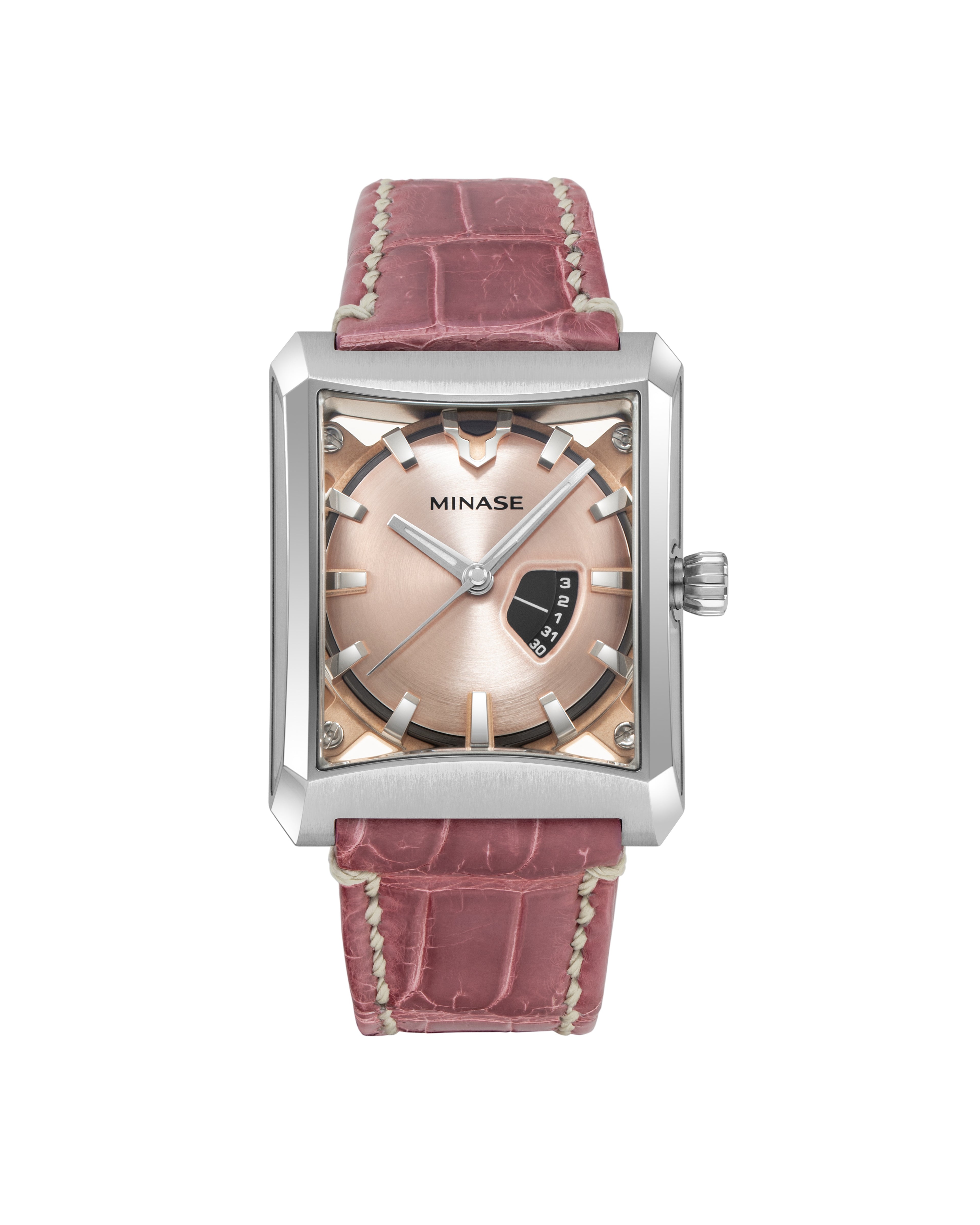 FIVE WINDOWS Mid size Leather Model Stone-clamped (Diamond) [VM07-C10SDD]