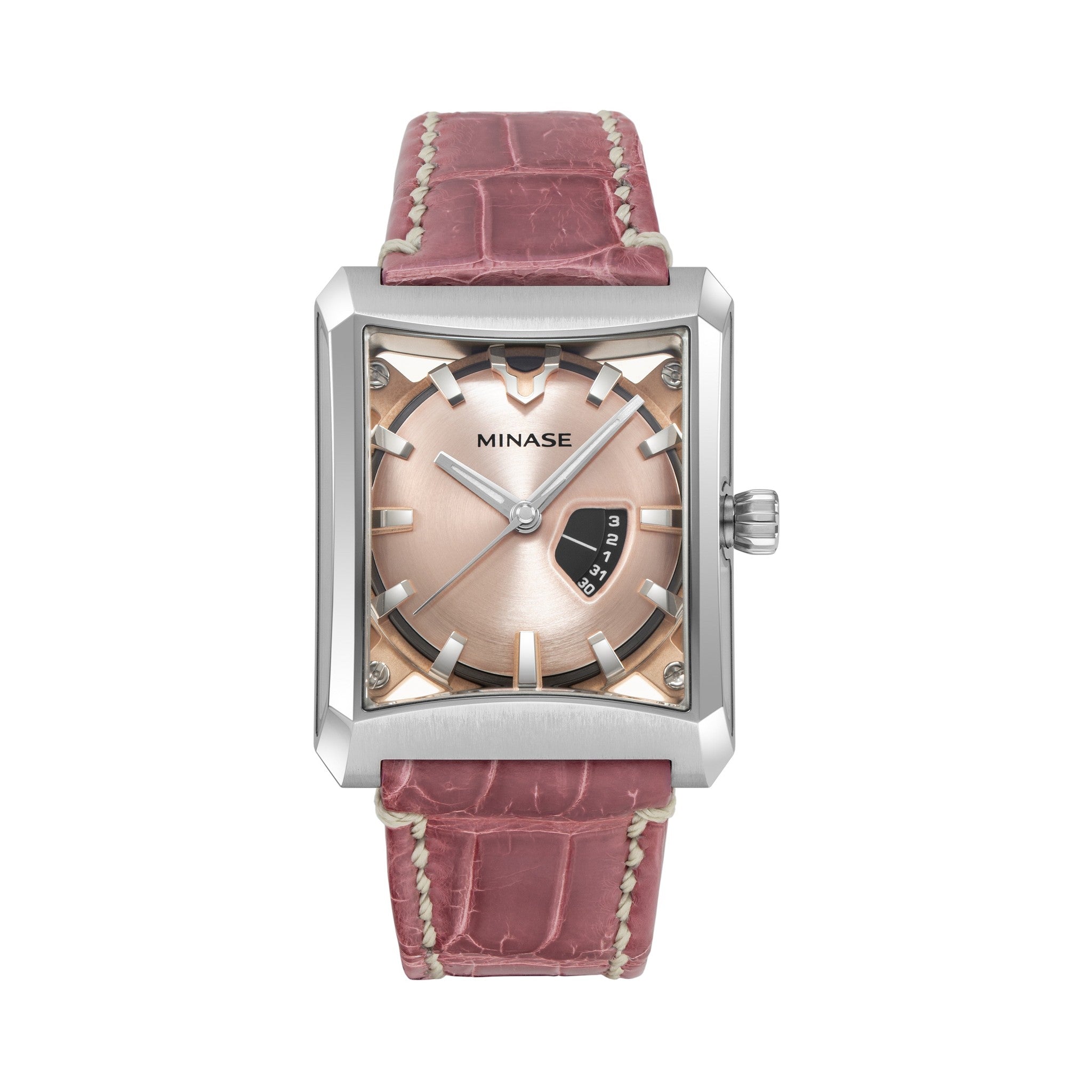 FIVE WINDOWS Mid size Leather Model Stone-clamped (Diamond) [VM07-C10SDD]