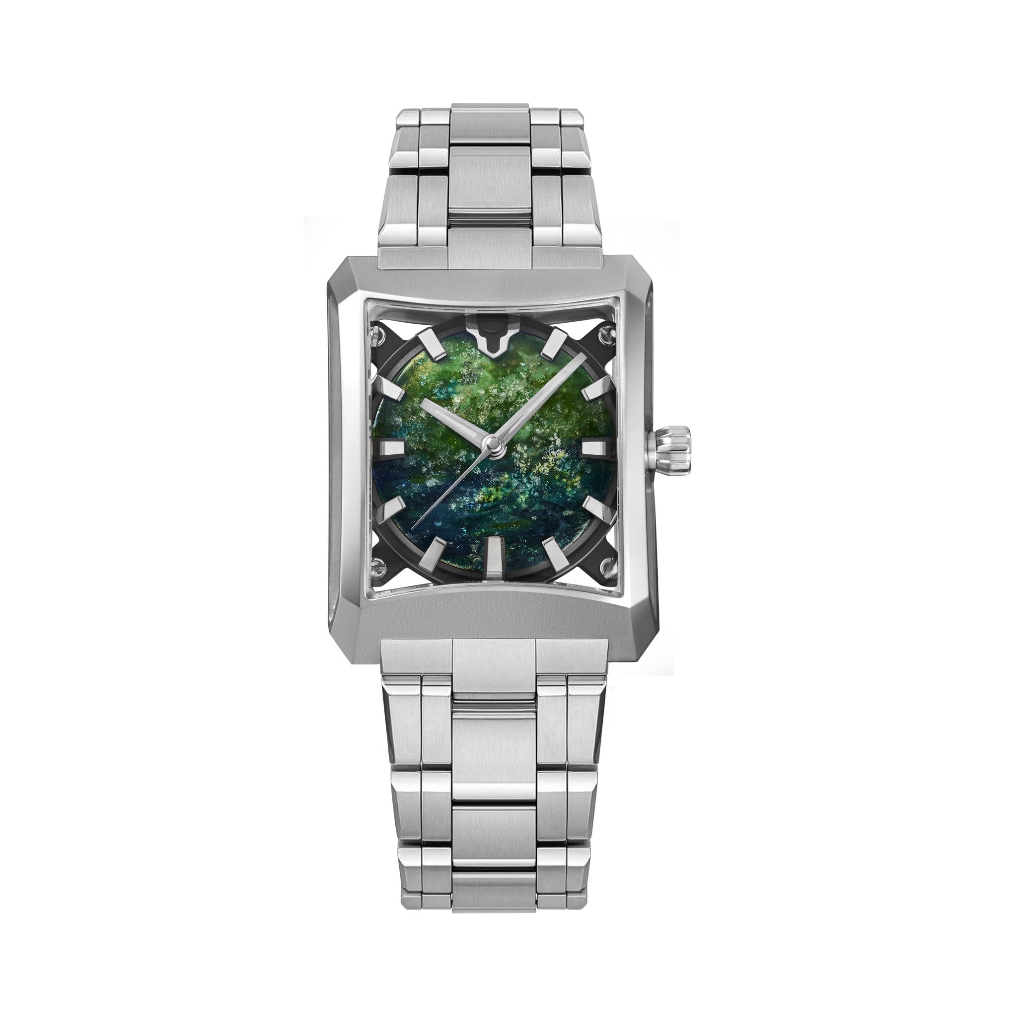 YUSAI Series “FIVE WINDOWS MID ~Pluralist Garden” Bracelet model [VM07-M01TTG-SSB]