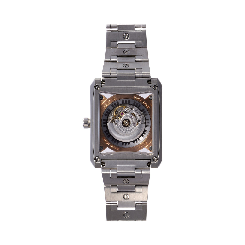 FIVE WINDOWS Mid Bracelet Model VM07-M02SB - case back