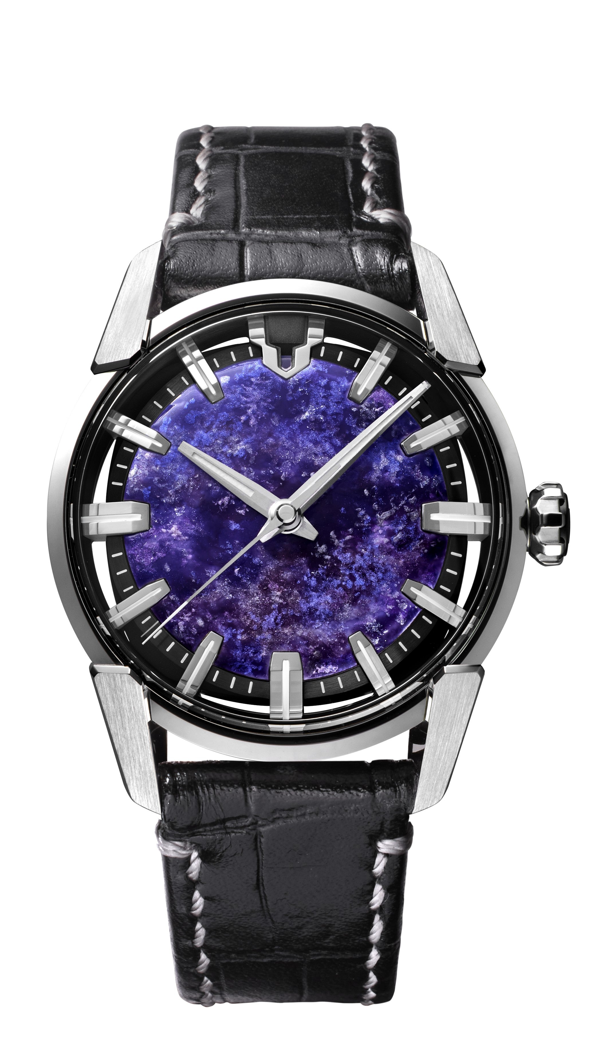 YUSAI Series “DIVIDO ∞: Falling Stars and Mirage” Leather model (Black) [VM14-CBKTTP-SSD]