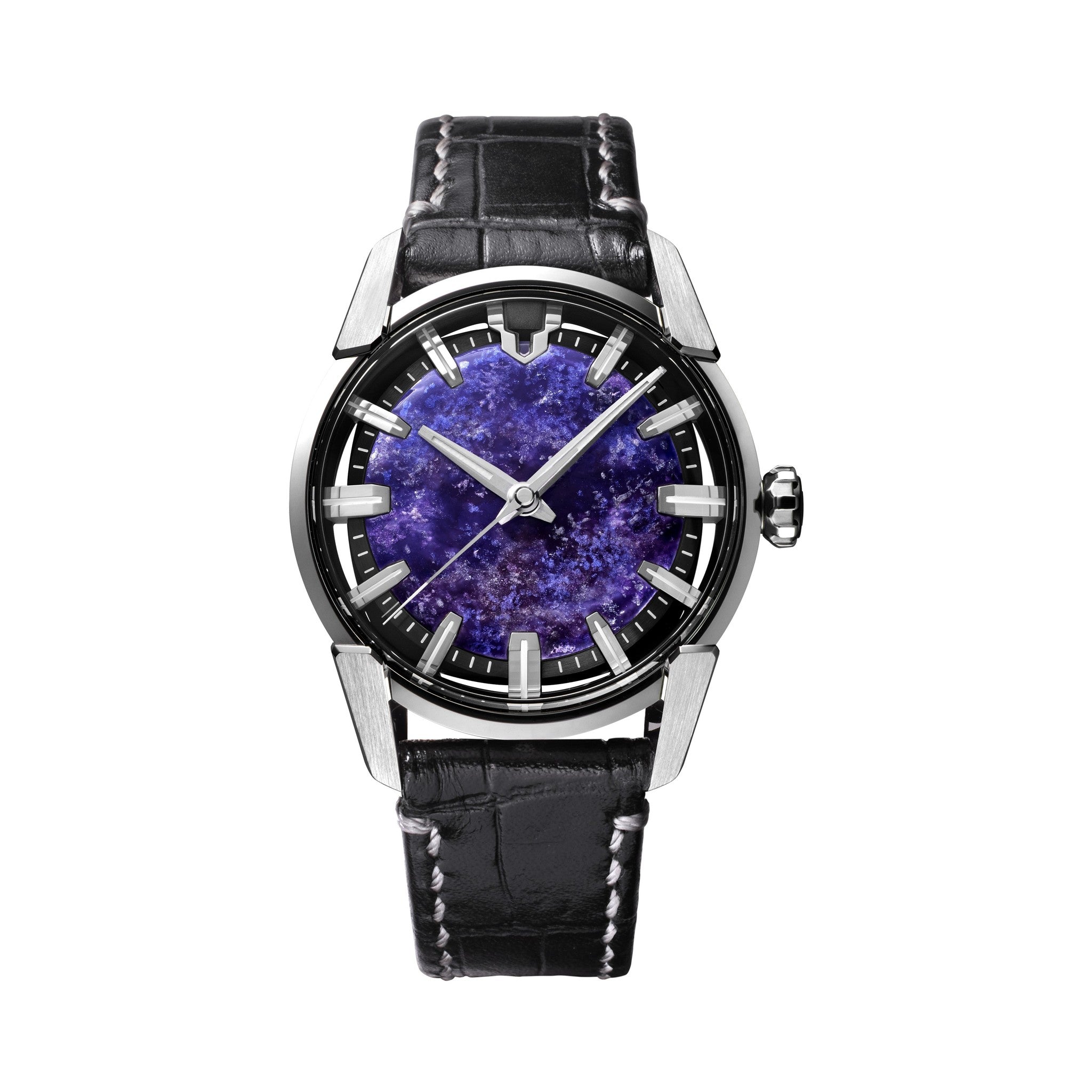 YUSAI Series “DIVIDO ∞: Falling Stars and Mirage” Leather model (Black) [VM14-CBKTTP-SSD]