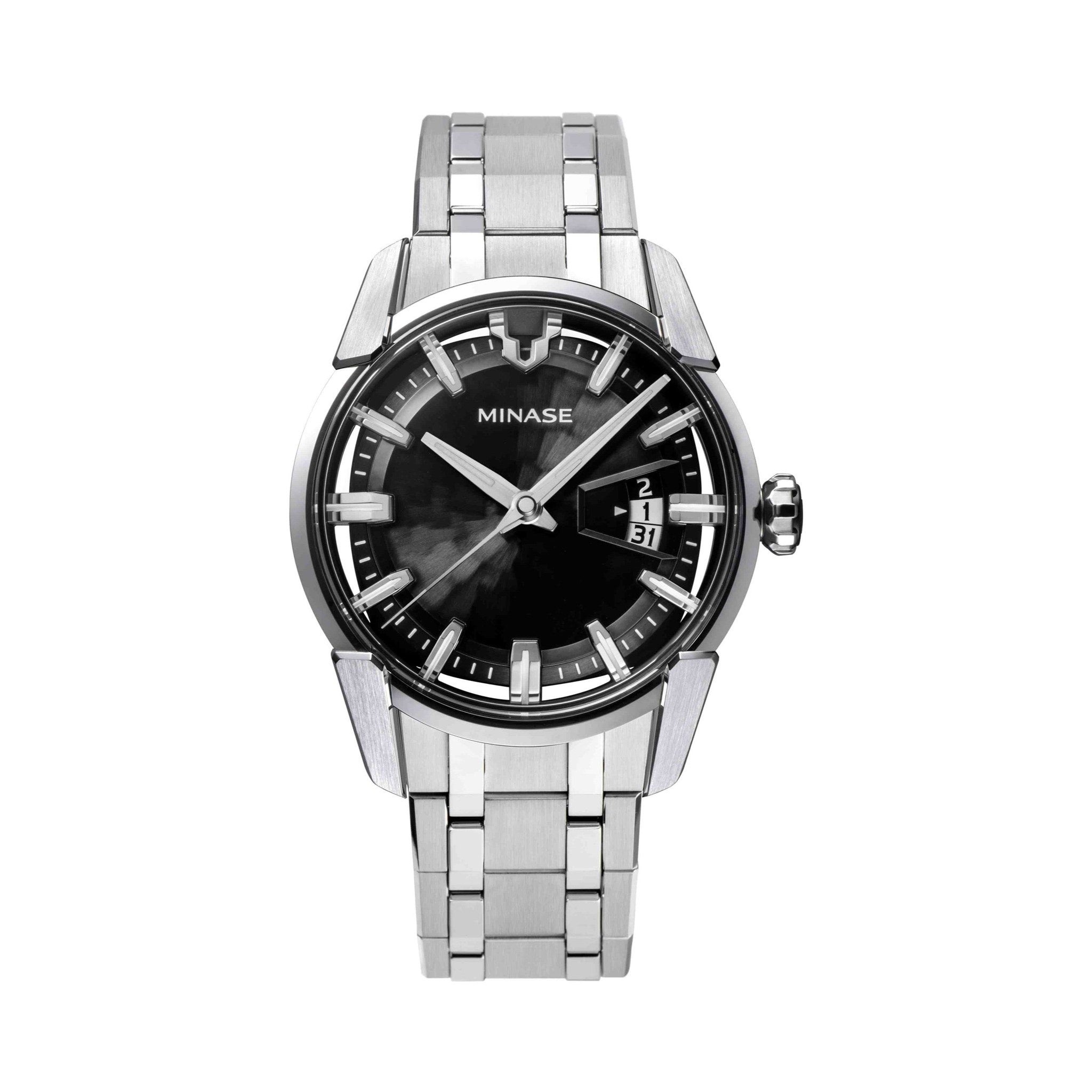 DIVIDO Bracelet Model [VM14-M01NBK-SSB]