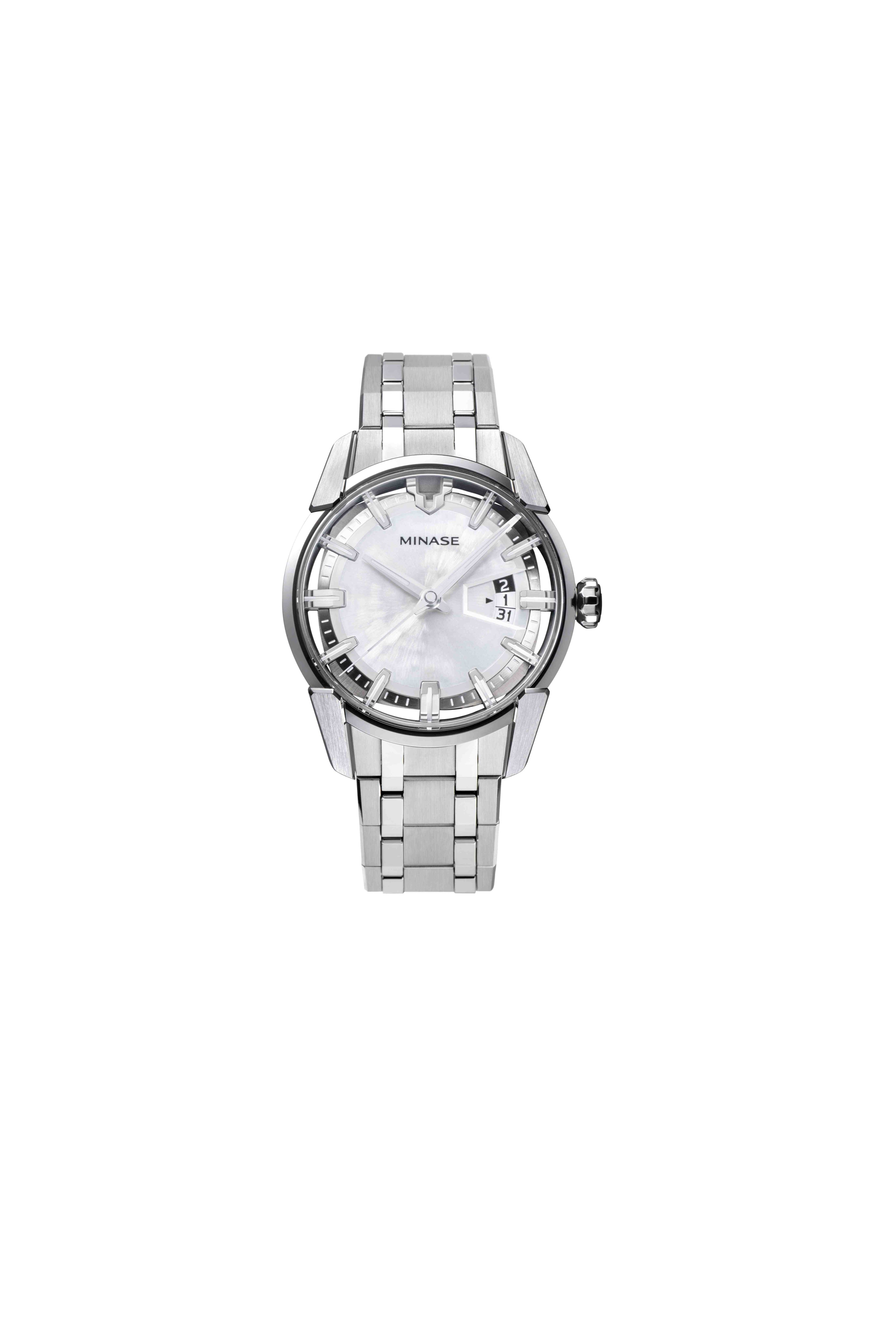 DIVIDO Bracelet Model [VM14-M01NWH-SSB]