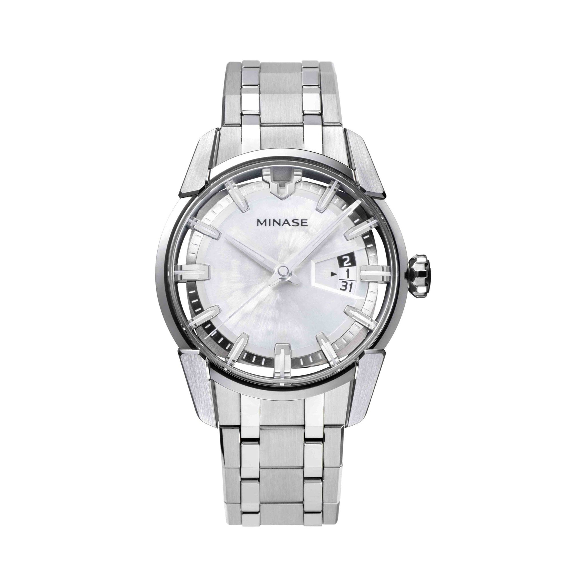 DIVIDO Bracelet Model [VM14-M01NWH-SSB]