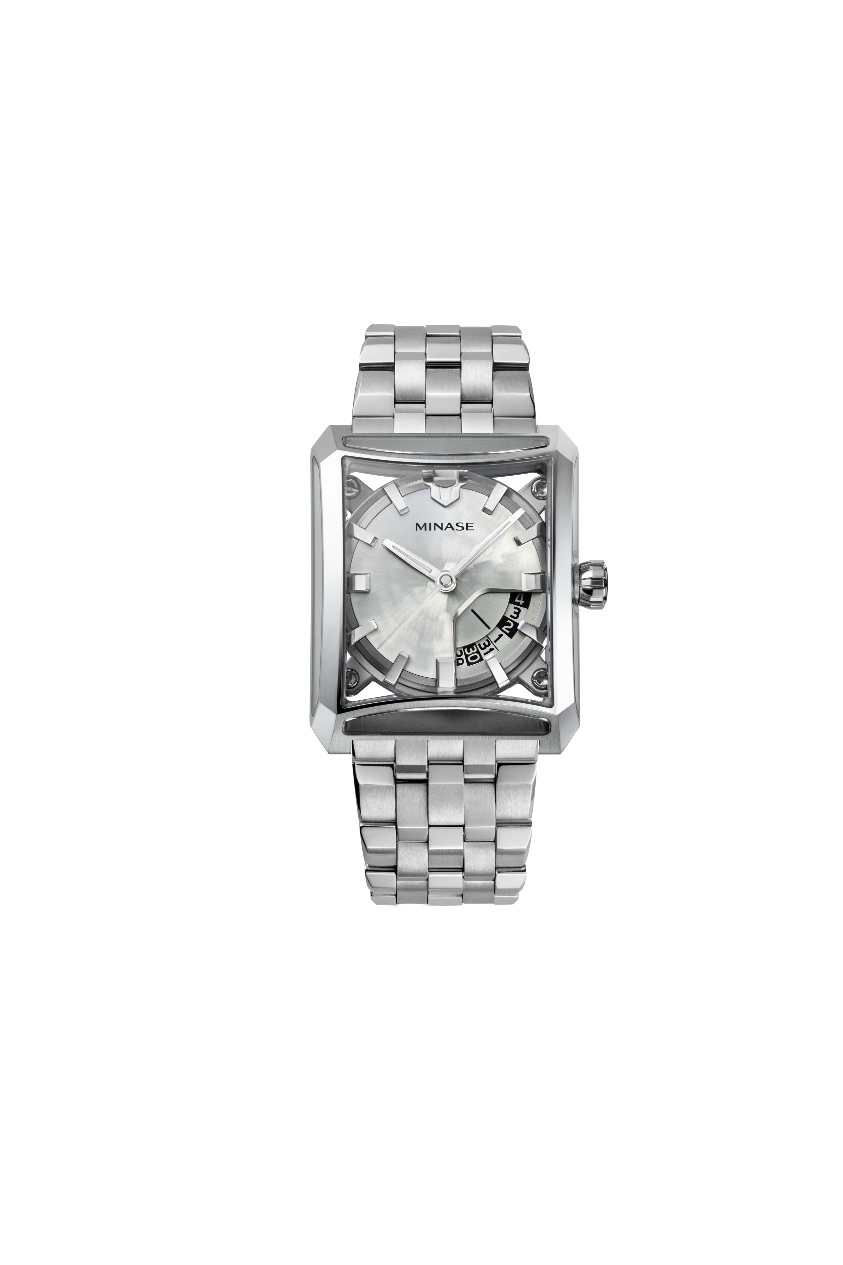 SEVEN WINDOWS "YUKI-HIRA Dial" Bracelet Model [VM15-M01YWH-SSB]