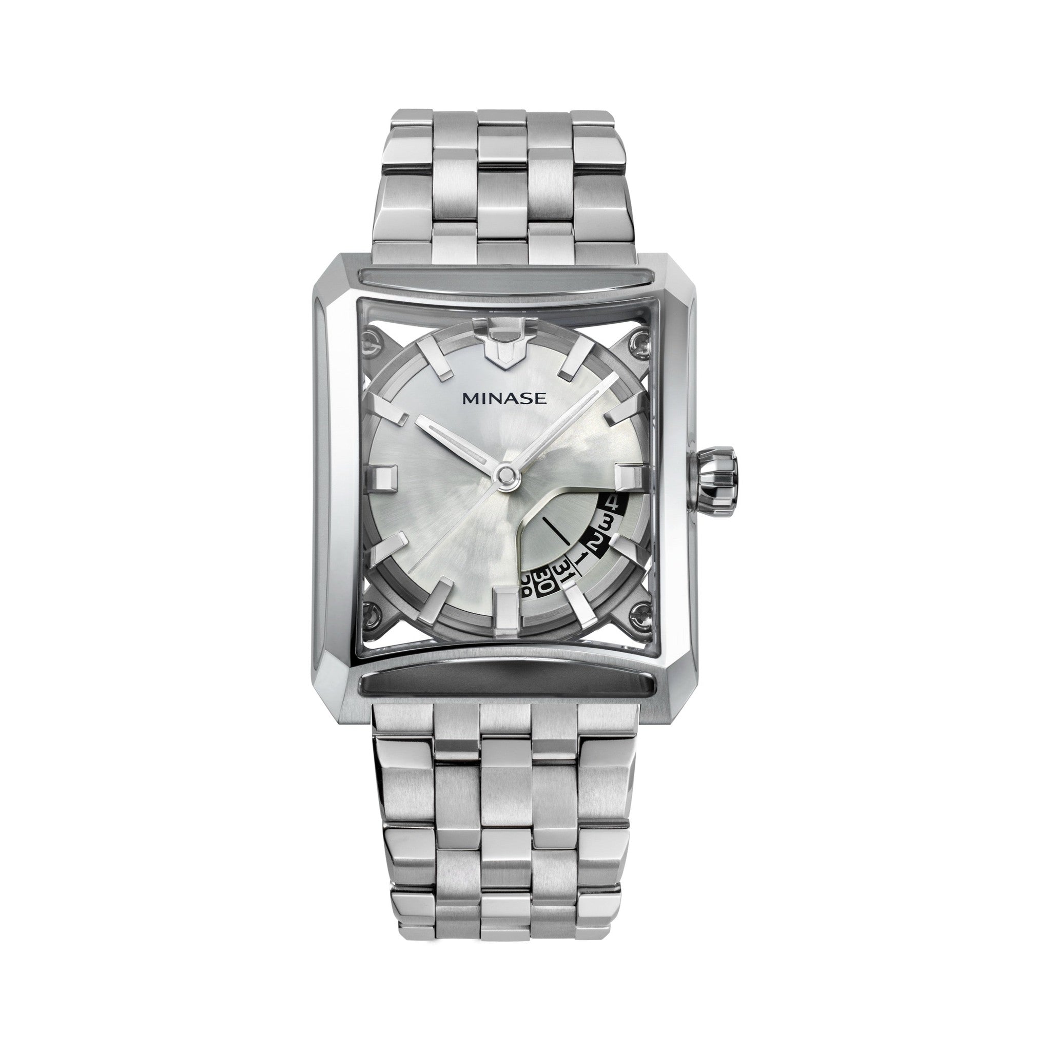 SEVEN WINDOWS "YUKI-HIRA Dial" Bracelet Model [VM15-M01YWH-SSB]