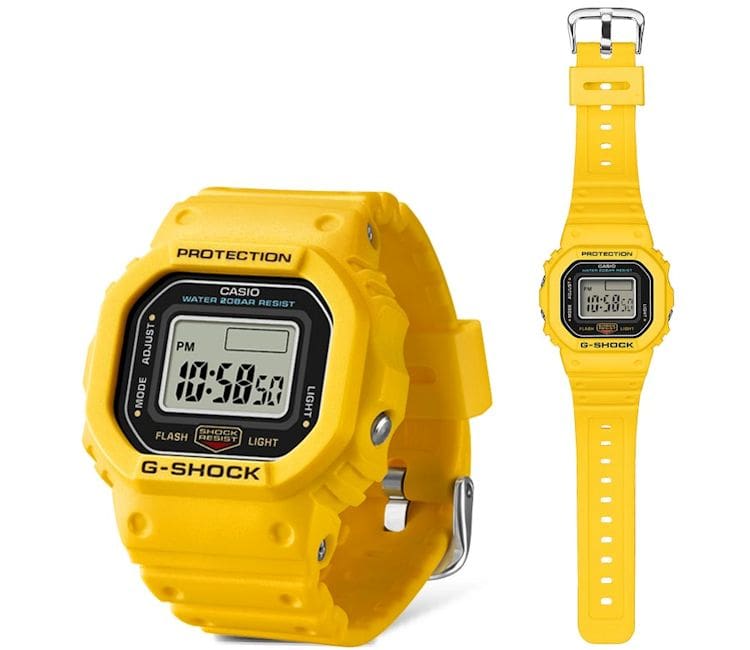 CASIO G-SHOCK DWN-5600-9 Ring Watch – Yellow