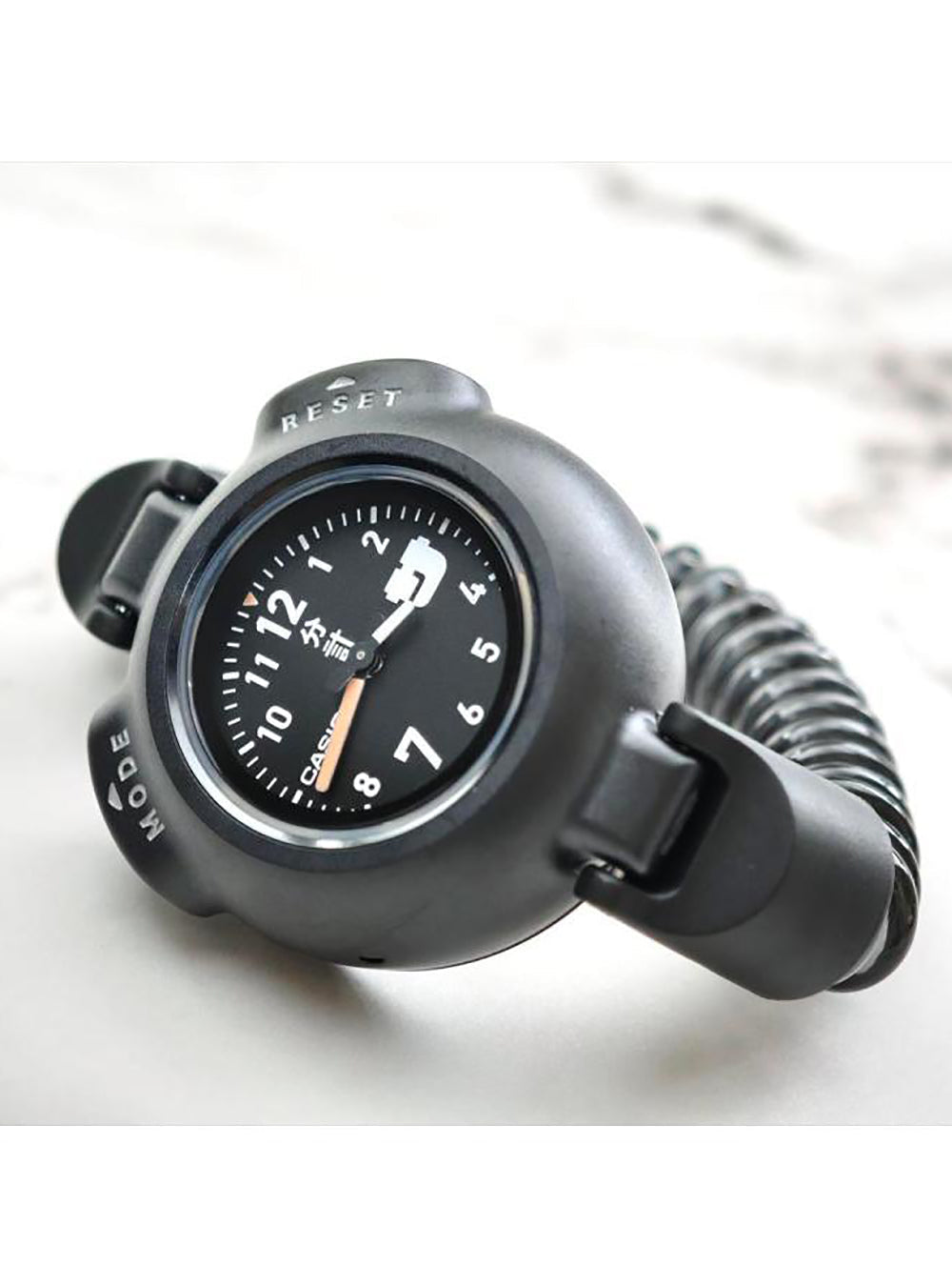 CASIO SAN-100H-1B Sauna Watch – Black