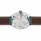 MASTER CRAFT J3 MIAMI EDITION White Dial / Turquoise Leather Strap - 3